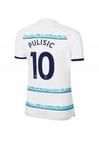 Chelsea Christian Pulisic #10 Voetbaltruitje Uit tenue Dames 2022-23 Korte Mouw